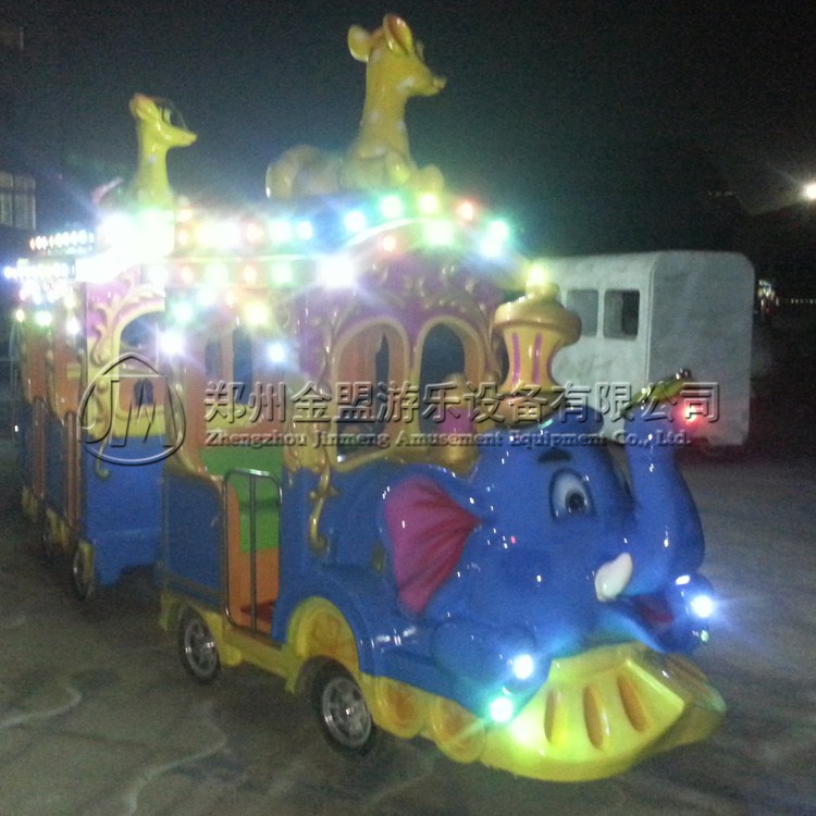 大象海洋无轨小火车